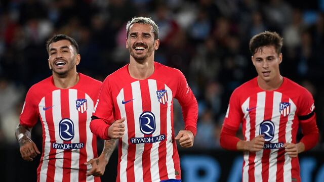 Con hat-trick de Griezmann: Atlético Madrid golea 3-0 a Celta y se acerca al liderato de LaLiga | RESUMEN Y GOLES