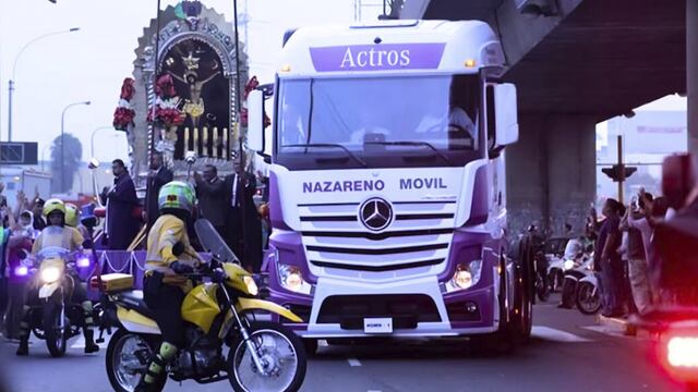 Así es el ‘Nazareno Móvil’: el transporte especial que llevará al Señor de los Milagros al Callao luego de 22 años