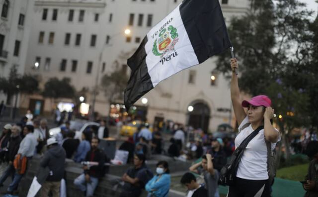 Los manifestantes también se expresaron en contra de la presidenta Dina Boluarte (Foto: Julio Reaño/@Photo.gec)
