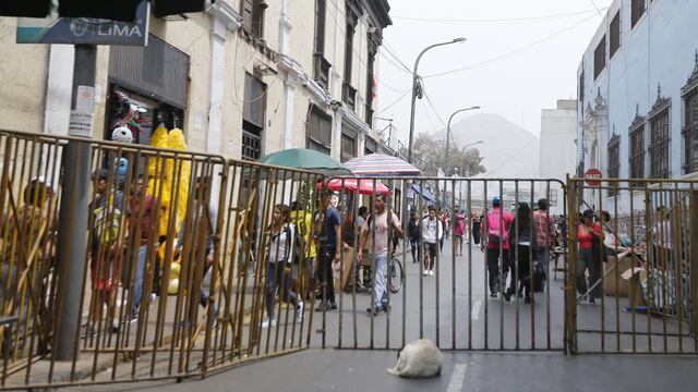 El drama de los comerciantes en el centro de Lima tras 5 días con las calles cerradas por protestas