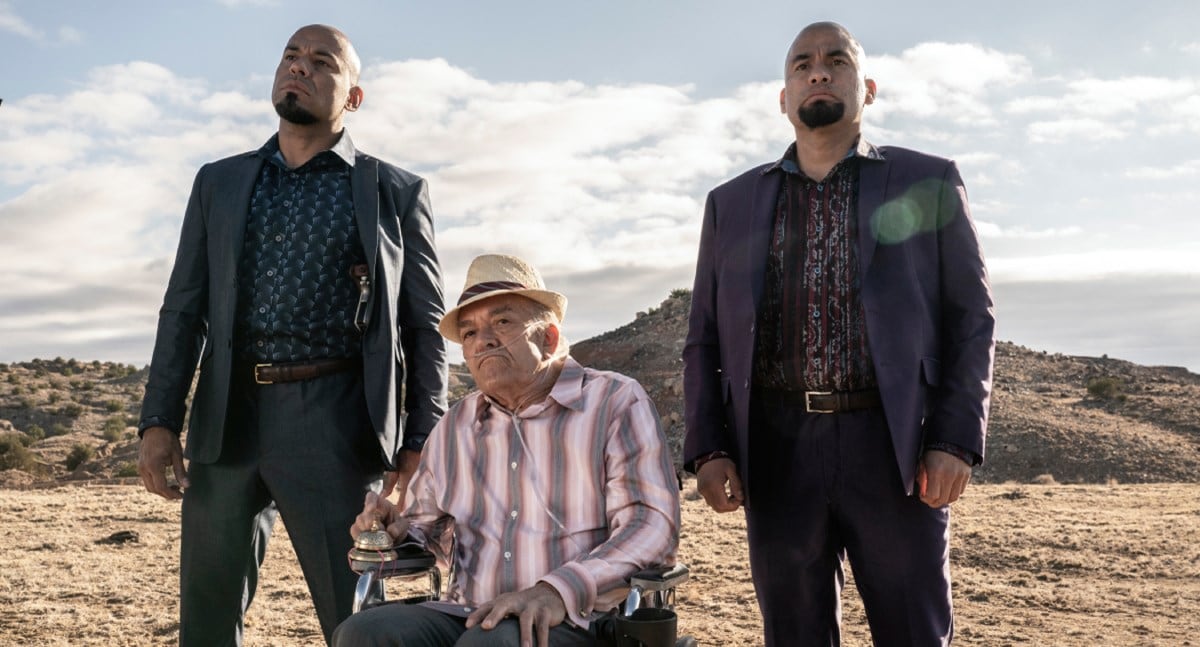 Héctor Salamanca acompañado de sus sobrinos Leonel y Marco en "Better Call Saul" (Foto: AMC)
