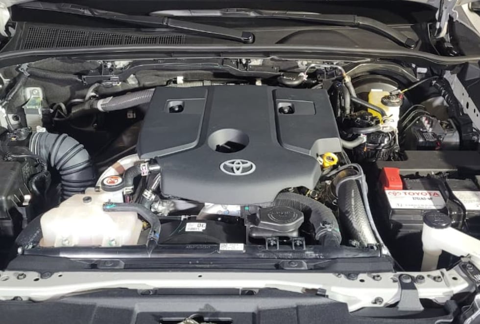 El motor 2,8 litros turbodiésel es el más potente que Hilux para sus versiones en el Perú. (Foto: Fernando Roca)
