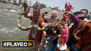 Chamanes peruanos pidieron protección contra "El Niño" [VIDEO]