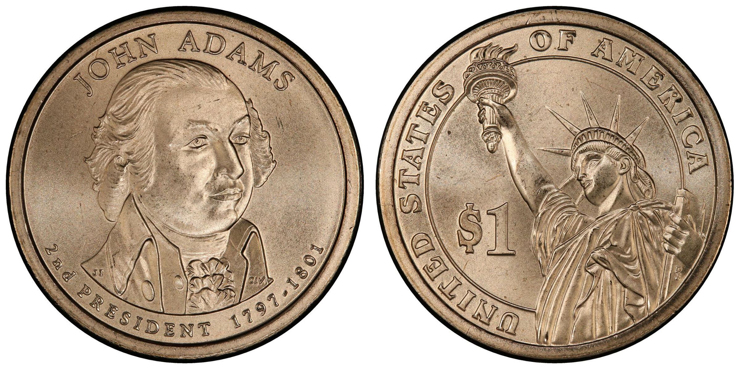 Prueba de John Adams 2007-S (Foto: Pcgs)