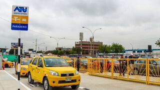 Aeropuerto Jorge Chávez: ATU implementa paradero autorizado de taxis en la Av. Faucett