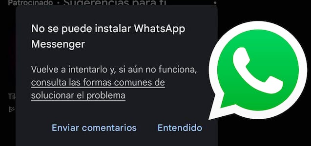 Por qué no se puede instalar WhatsApp en tu celular Android: solución