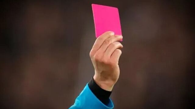 Mira lo que significa la tarjeta rosa en la próxima Copa América 2024