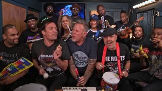 Metallica y Jimmy Fallon cantan juntos y arrasan en Internet
