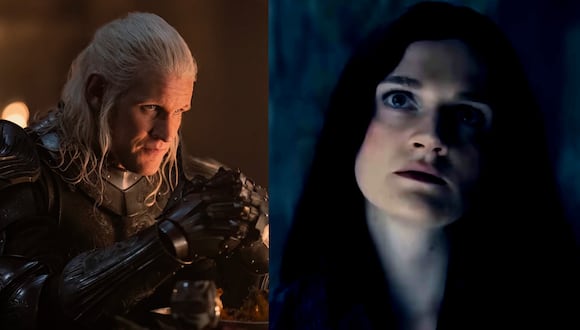 Matt Smith es Daemon Targaryen y Gayle Rankin es Alys Rivers en "House of the Dragon 2".