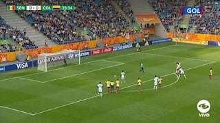 Colombia vs. Senegal: Ibrahima anotó el 1-0 desde la vía de penal | VIDEO