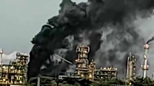 Piura: incendio se registró en la Refinería de Talara