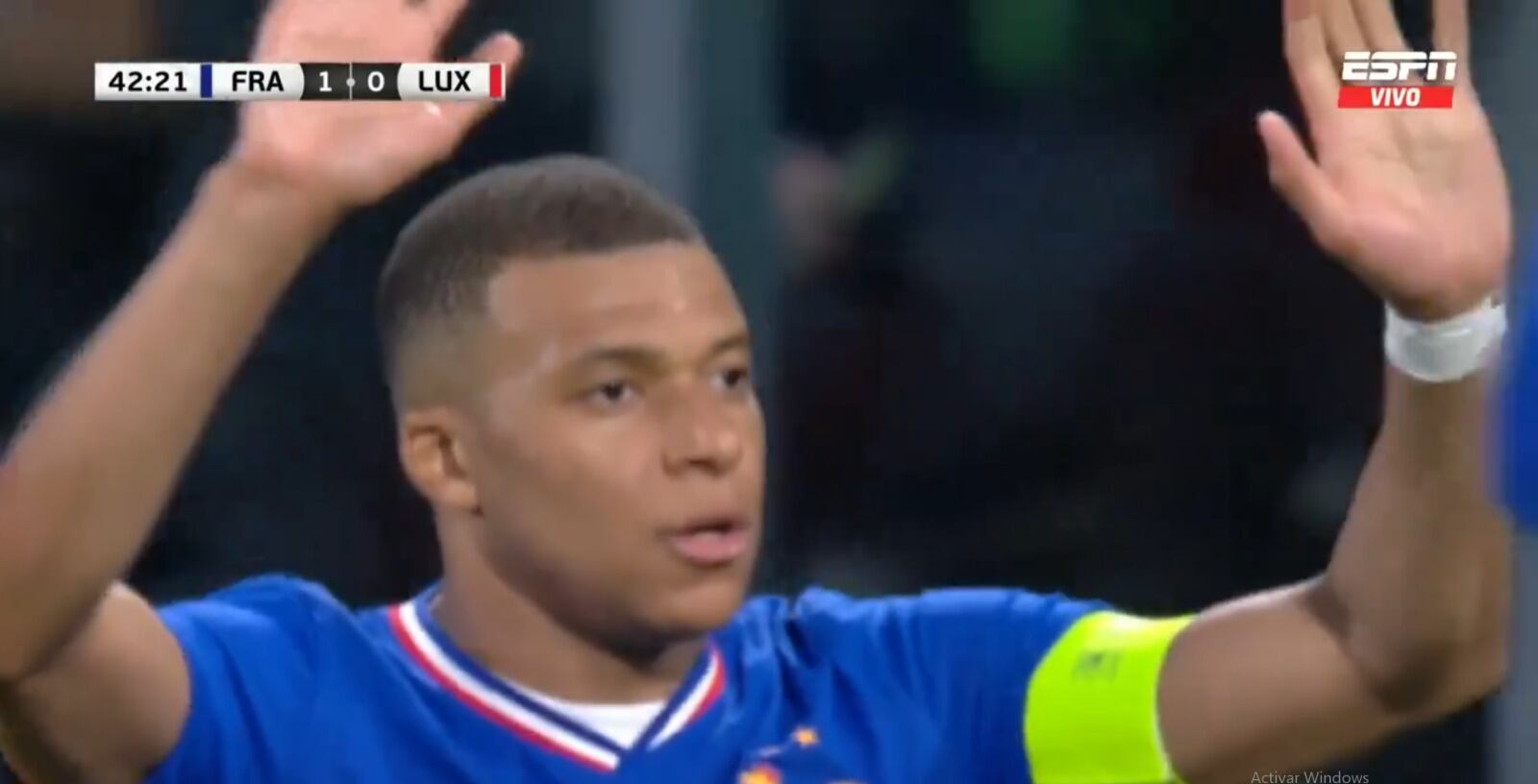 Kylian Mbappé metió un doblete de asistencias durante el partido amistoso entre Francia vs Luxemburgo.