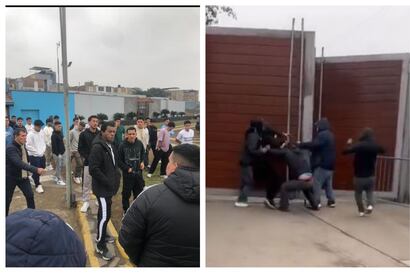 Sporting Cristal: barristas ingresaron a la fuerza a las instalaciones de La Florida para exigir resultados | VIDEO