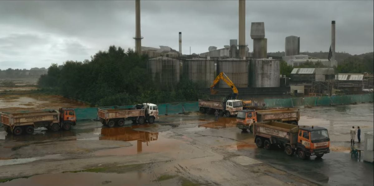 Los camiones con los que se trasladaban los residuos tóxicos no cumplían con medidas de seguridad en Corby (Foto: Broke and Bones)