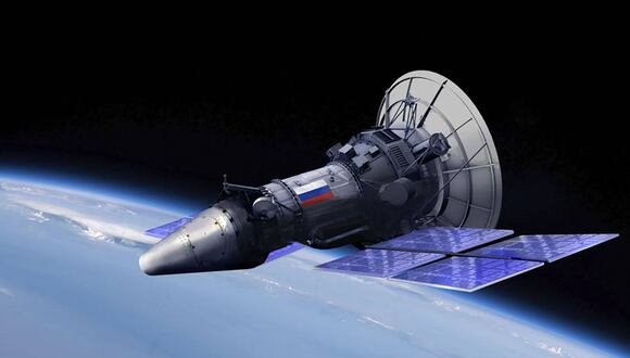 Ilustración de la posible arma nuclear rusa en el espacio. (Foto: Mike Tsukamoto/Air&Space Forces Magazine/Pixabay)