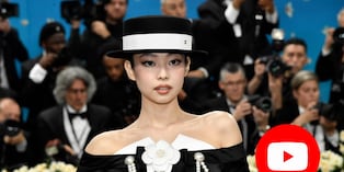 Jennie de BlackPink en la MET Gala 2025. (Foto: AP)