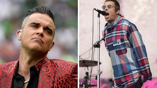 Robbie Williams sobre Liam Gallagher y su banda Beady Eye: “Las canciones no eran buenas” | VIDEO