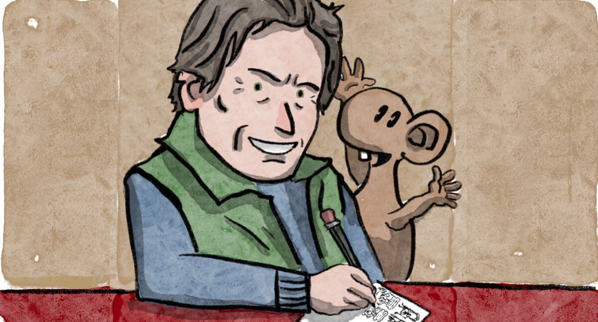 Juan Acevedo, narrador. Por Alexander Huerta-Mercado (ilustración: Giovanni Tazza)