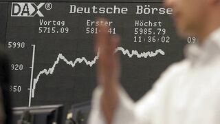 Las bolsas europeas suben por Wall Street y datos de actividad en el sector servicios