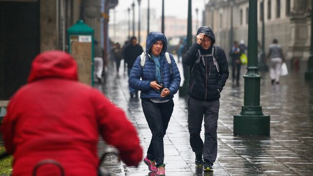 Llovizna en Lima se repetirá durante la primera semana de julio