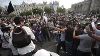 Plaza San Martín: enfrentamientos durante marcha por la contrarreforma universitaria | FOTOS