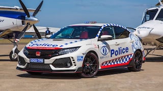 Australia: Policía utilizará un deportivo Honda Civic Type R