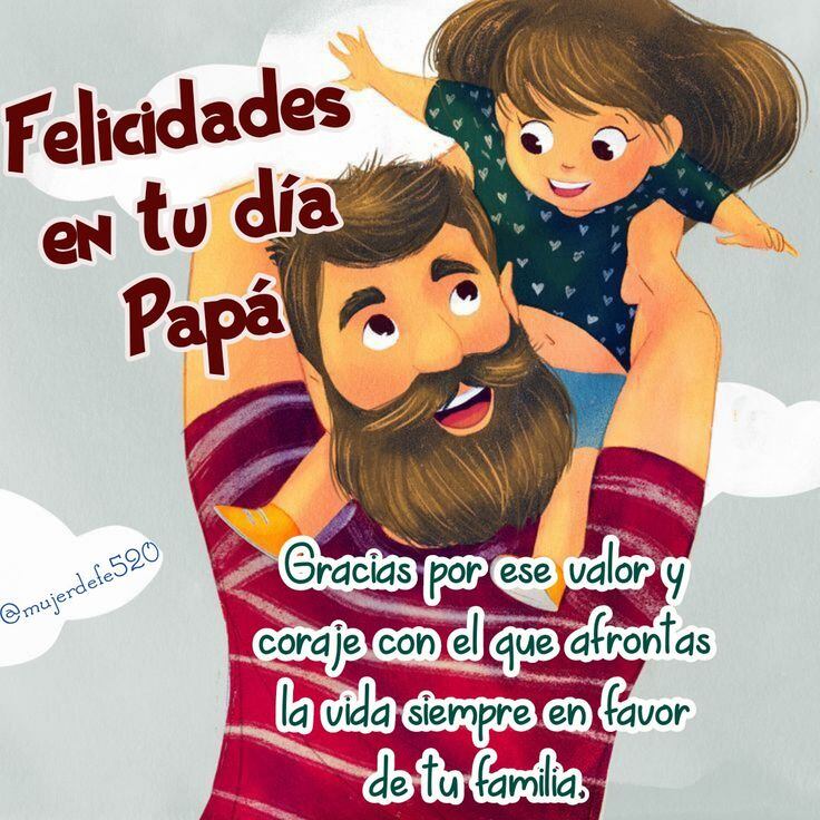 Dedica una de estas 30 imágenes para desear un ¡Feliz Día del Padre 2025! y enviarle en redes sociales como WhatsApp. (Foto: Pinterest)