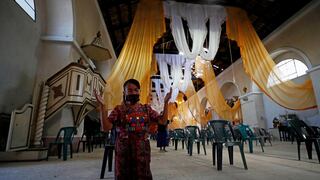 Iglesia de 350 años de antigüedad sufre daños por el terremoto en Guatemala