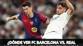 ¿Dónde ver FC Barcelona vs. Real Madrid por final de Copa del Rey 2025 en California, Florida y Texas?