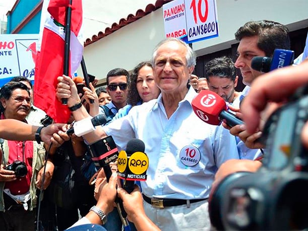 Francisco Diez Canseco se convirtió en el octavo candidato presidencial que no participará en las Elecciones 2016. (Foto: Agencia Andina)