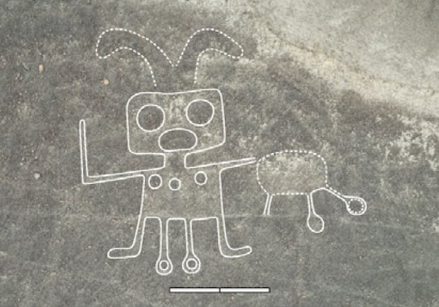 Los nuevos geoglifos revelan patrones significativos (foto: Mincul).