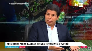 Pedro Castillo: “Algunos medios no informan lo que digo porque ya tienen un libreto anticipado”