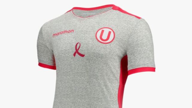 Universitario presentó nueva camiseta a favor de la lucha contra el cáncer de mama