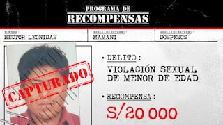 Arequipa: capturan a requisitoriado por violación a menor