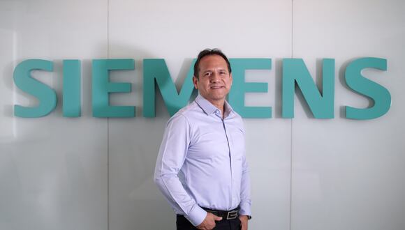 Carlos Travezaño, CEO de Siemens en Perú y Ecuador. (Foto: Alessandro Currarino)