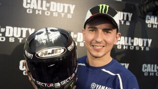 Lorenzo utilizará casco de Call of Duty: Ghosts