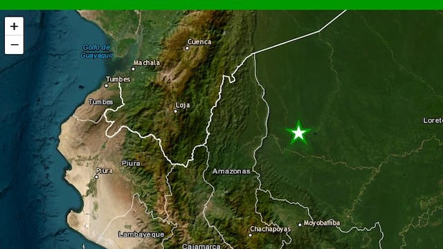 Temblor en Perú: Sismo de 4.4 grados se sintió en la región Loreto