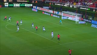 Gol de Chivas: Carlos Cisneros anotó el 1-1 contra Atlas en el Clásico Tapatío | VIDEO