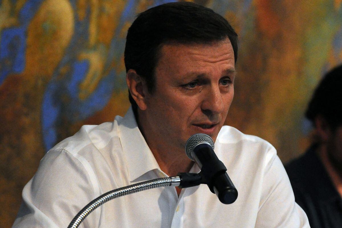 Carlos Lauria dio estas declaraciones durante la inaugiración de la conferencia SIPConnect 2025. Foto: Bernardo Montoya / AFP