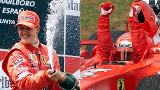 Schumacher recibió un homenaje de Ferrari en su cumpleaños con 72 imágenes