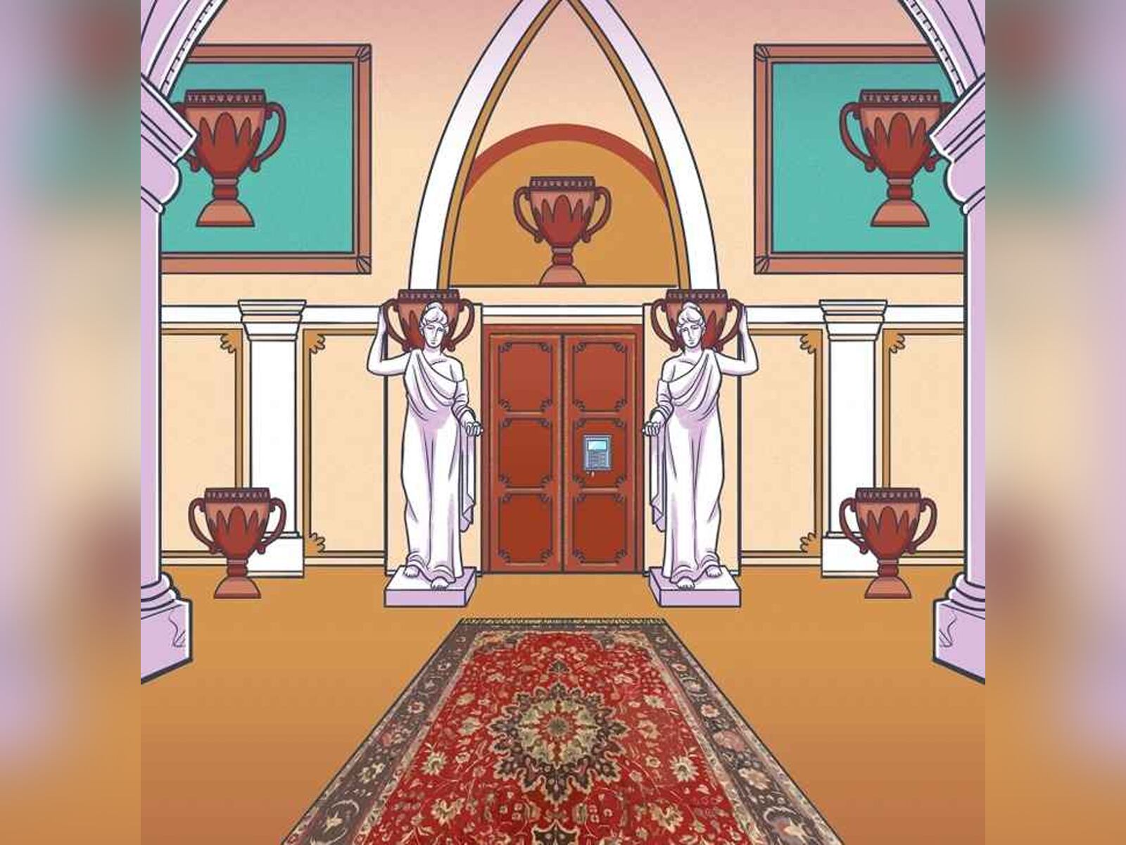 RETO VISUAL | Las personas con un coeficiente intelectual alto pueden encontrar la contraseña para abrir la puerta en 7 segundos. | Bright Side