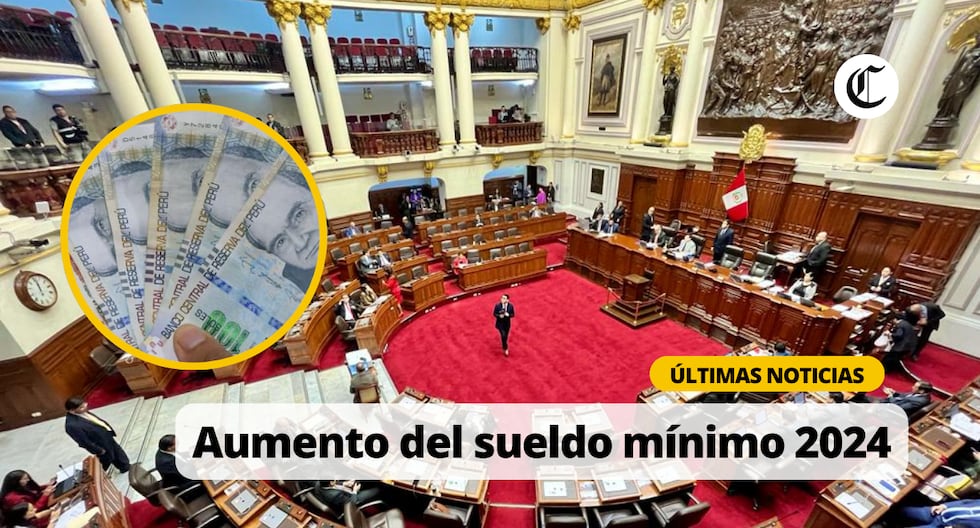 Sueldo mínimo en Perú: Qué se sabe del alza a S/ 1 545 y pronunciamiento del MTPE y Congreso | Foto: Congreso de la República/ Composición EC