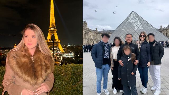 Brunella Horna se divierte en París: la conductora viajó con Richard Acuña por Semana Santa 