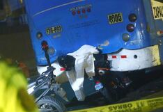 Motociclista fallece tras chocar contra bus de la empresa ‘Los chinos’ en Vía de Evitamiento