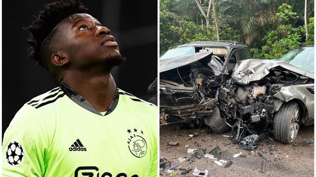 Portero André Onana sufrió un fuerte accidente vehicular antes de unirse a la selección de Camerún