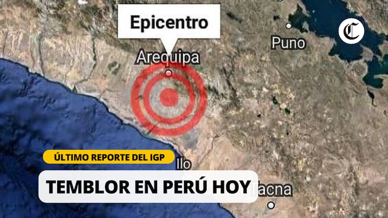 Lo último de temblor en Perú este, 3 de Julio