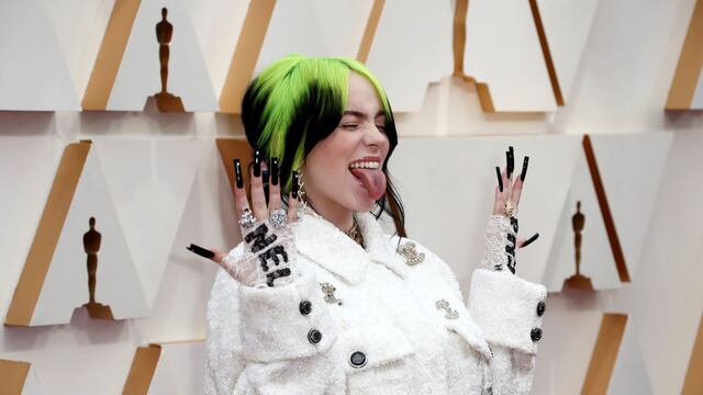 Oscar 2020: Billie Eilish acapara miradas y rompe esquemas con su casual estilo en la alfombra roja |FOTOS