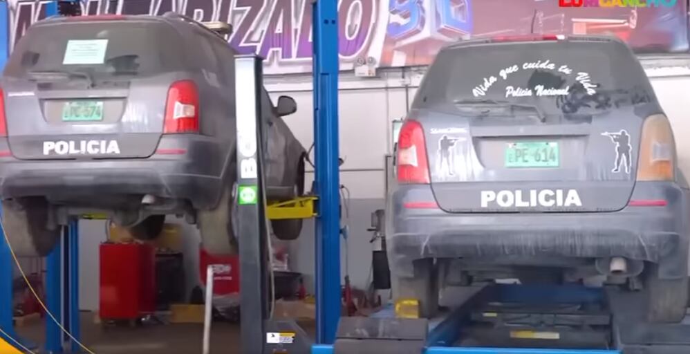 Vehículos recuperados por el municipio con el apoyo voluntario de tres empresas privadas.
Foto: Captura de video de la Municipalidad de SJL.