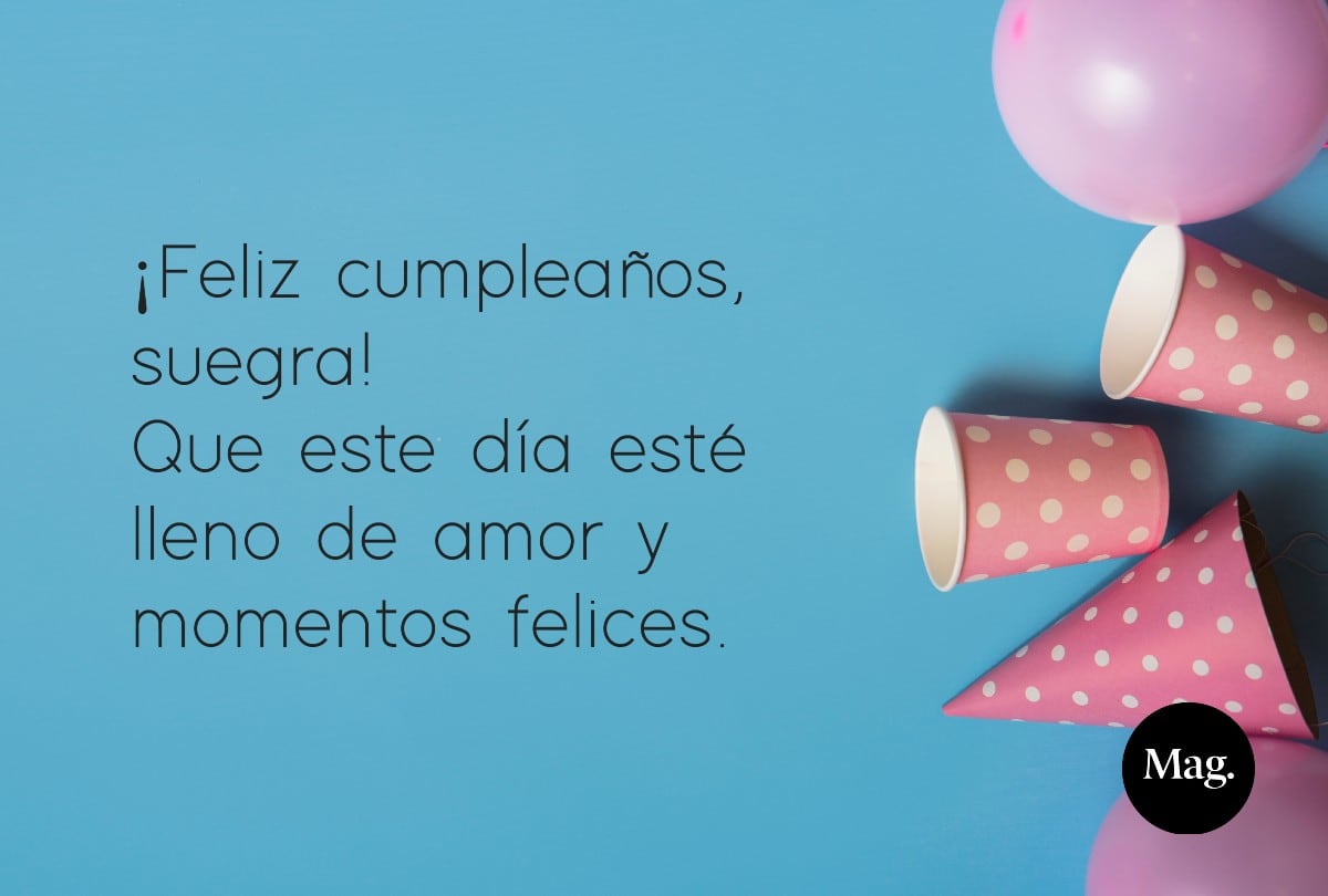 Si buscas frases de cumpleaños para mi suegra, aquí encontrarás las mejores para felicitarla. | Crédito: Mag / Freepik
