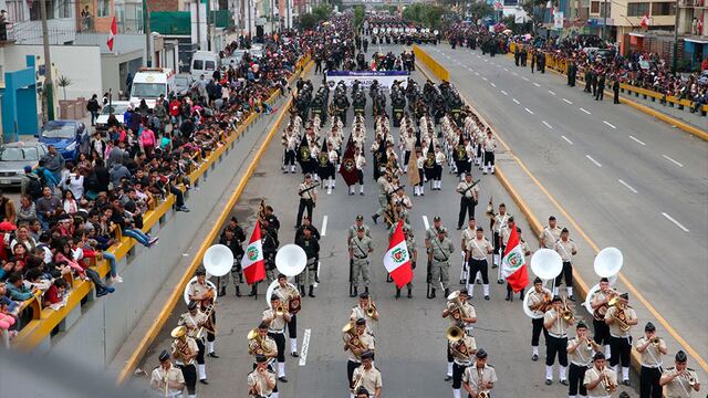 Fiestas Patrias: Desfile Militar regresa a la avenida Brasil luego de tres años